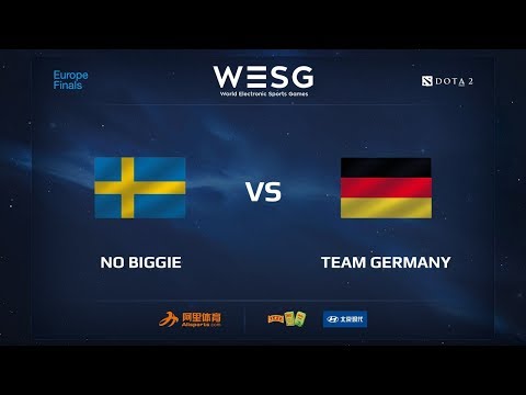 No Biggie vs Team Germany, WESG 2017 Dota 2 European Qualifier Finals