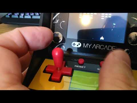 Galaxian MyArcade handheld review