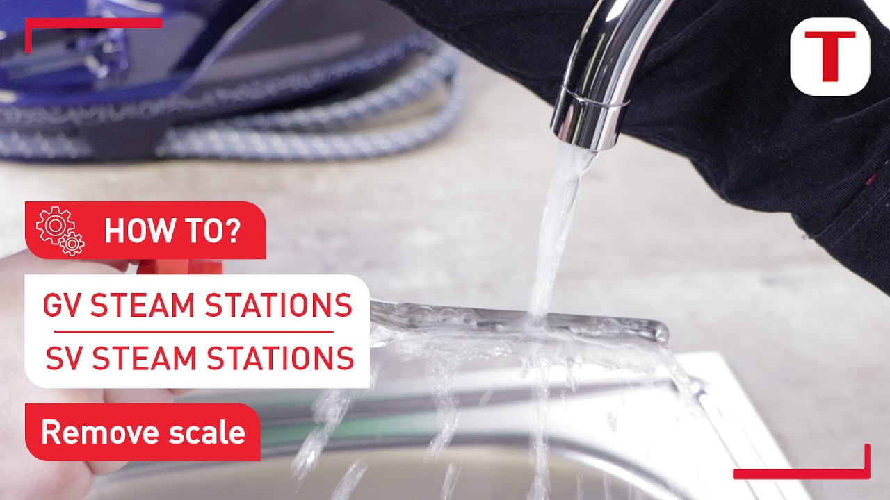 How to descale my Tefal steam generator (Pro Express Protect, Ultimate, Ultimate +)