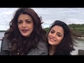 Kajal Aggarwal Nisha Agarwal Kiss Scene Family Unseen Rare Photo