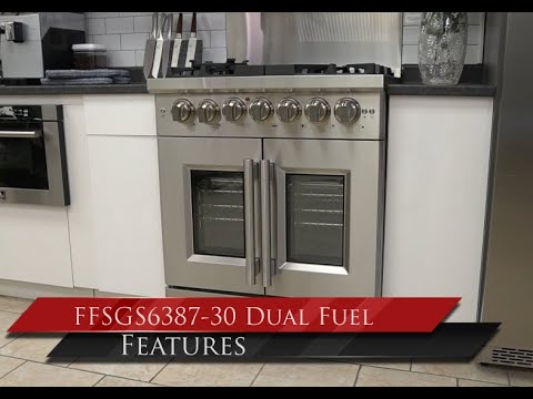 FFSGS6387-30 - 30" Capriasca French Door Dual Fuel Range