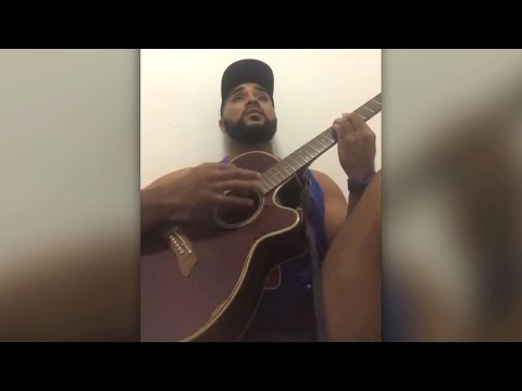 Trapped man writes song for Cyclone Debbie and he sounds GOOD