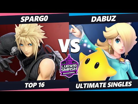 Ludwig Invitational - Spargo (Cloud) Vs. Dabuz (Min Min, Rosalina) SSBU Ultimate Tournament