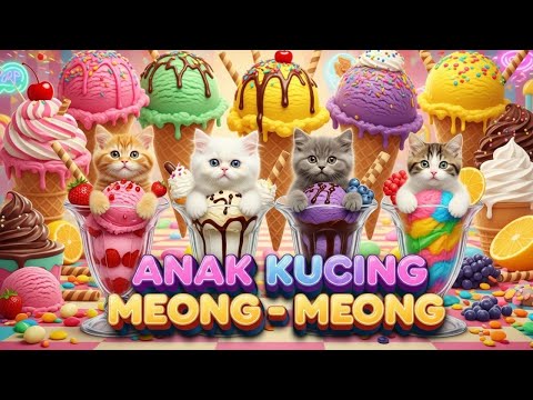 CAT MEOW MEOW is very cute, the Persian cat is very excited