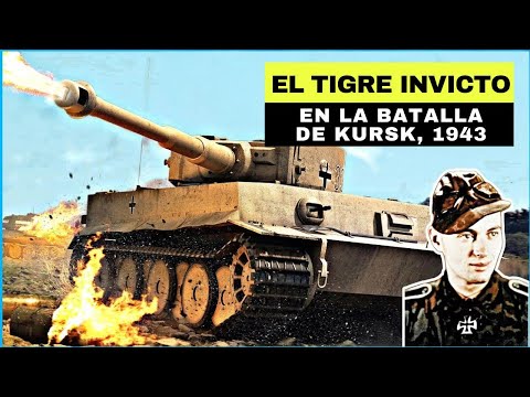 Un Tigre Alemán vs 50 T-34 Soviéticos: El tanque que los venció a todos