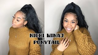 How To: Nicki Minaj Ponytail