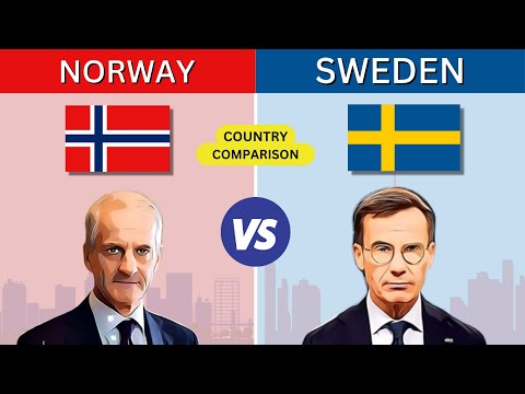Sweden vs Norway | Country Comparison 2024 | JS Production