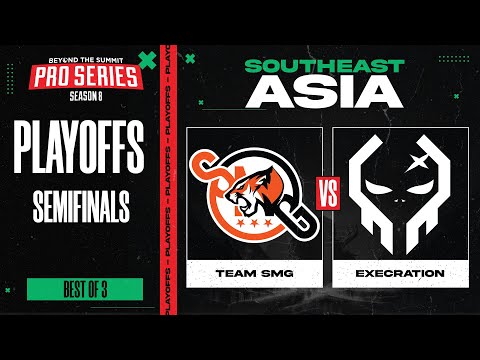 SMG vs Execration Game 1 - BTS Pro Series 8 SEA: Playoffs w/ Ares & Danog