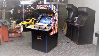 Data East's Captain America & The Avengers Dedicated 4 Player Arcade Game - 1991