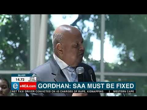 Gordhan says SAA can't receive continuous bailouts