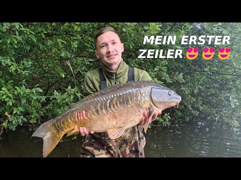 MEIN ERSTER ZEILER 😍 | Angeln am Unbekannten See