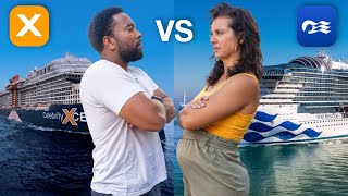 We Tried Two Cruise Ships At The Same Time | Celebrity vs Princess Cruises — One Surprised Us!