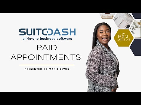SuiteDash 101: Create a PAID Booking Appointment Generator (aka Appointment Type)