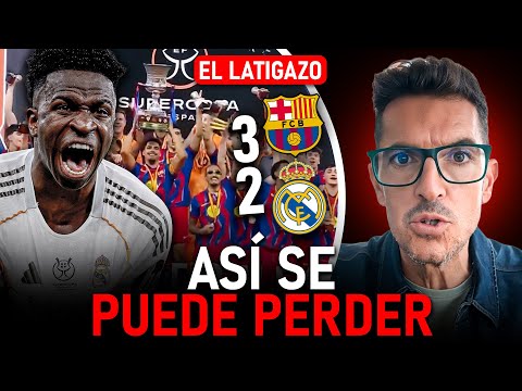 EL REAL MADRID SE DEJA HASTA EL ÚLTIMO ALIENTO PERO PIERDE EL CLÁSICO DE LA SUPERCOPA