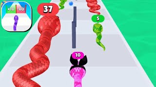 Snake Run Race – Max All Levels Android iOS Gameplay NEW UPDATE