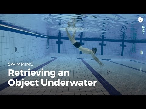 Diving Underwater to Pick Up an Object | Fear of Water