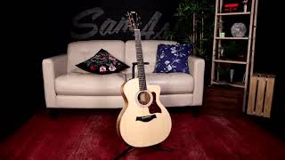 Video thumbnail for Taylor 214ce-K Acoustic-Electric Guitar by Sam Ash Music