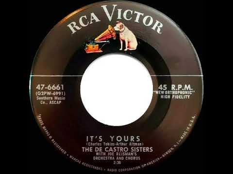 1956 De Castro Sisters - It’s Yours