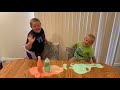 Elephant toothpaste - kids science experiment