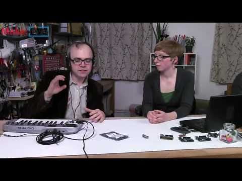 MidiVox Arduino Shield on Make: Live ep01