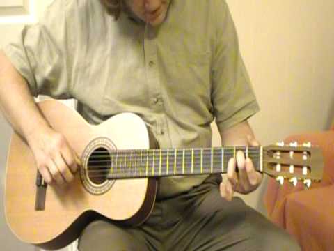 Beginner Guitar Lessons - A Major Chord - Open Position - Fingering 1