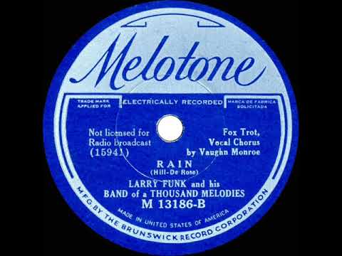 1934 Larry Funk band with Vaughn Monroe vocal - Rain