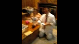 My mom's wedding present opening!!!