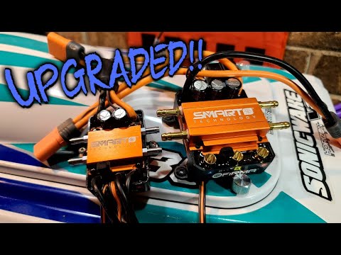 Go 8s Easy Spektrum Firma 160a Proboat SonicWake v2 & Battery Tray Mod