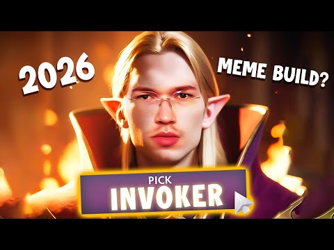 How Topson really plays INVOKER MID in 2026! ***MEME BUILD***