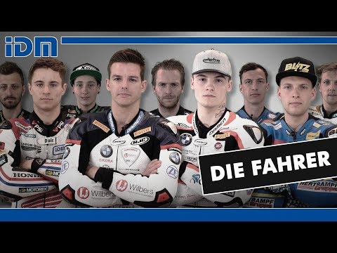 Die Fahrer der IDM Superbike 2018