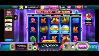 Caesars Slots - WILD HOWL - Mega Win in 8 Free Spins! Look at this!