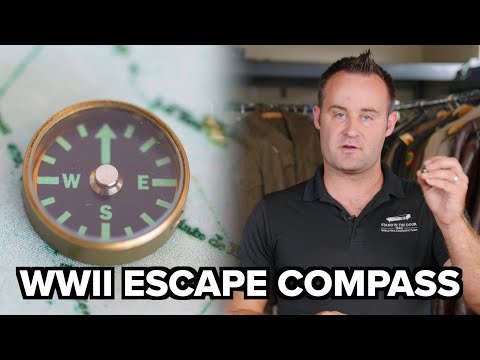 WWII Escape Kit Compass