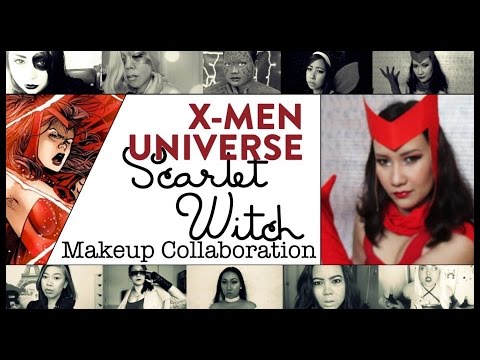 X-MEN Universe | SCARLET WITCH Makeup Tutorial | Collaboration