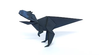 折り紙 パクパク恐竜の作り方 簡単 おりがみの折り方 Moving Dinosaur Origami أشهر موقع لمشاركة مقاطع الفيديو الموسيقية على الإنترنت
