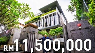 House Tour 65: RM11.5Million Urban Industrial Bungalow with Private Pool, Jacuzzi & Vertical Garden