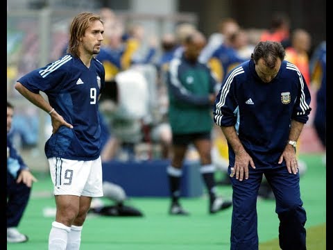 Crespo por Batistuta - Mundial 2002