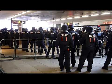 FC Hansa Rostock Fans Auswärts Impressionen