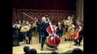 Catalin Rotaru, double bass - Mozart violin concerto no. 5 in A Major, K.219