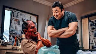 Even the devil is afraid of this man's figure
