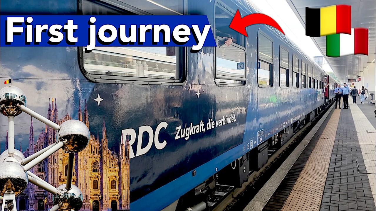 Testing the NEW European Sleeper Train: Milan to Brussels