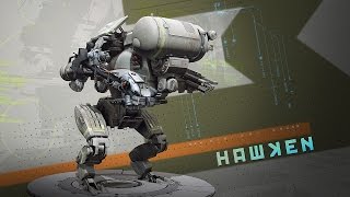 Hawken Gameplay | Piloting Light Mechs | Veteran Player
