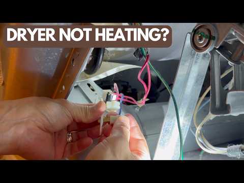 Kenmore Dryer Not Heating? Dryer Thermal Fuse Replacement (Easy Fix for Model 110.97721702)