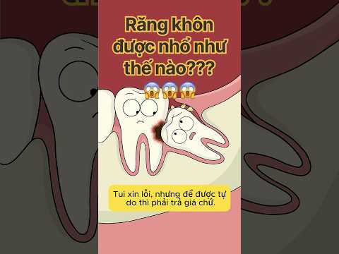 Răng khôn được nhổ như thế nào? #shorts #viral # #funny # #animation