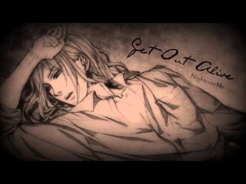 HD | Anti-Nightcore Request - Get Out Alive [Three Days Grace]