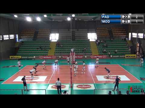 #delmontejunior #live Kioene Padova – Azimut Leo Shoes Modena Volley