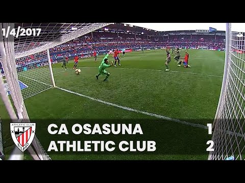 ⚽ FULL MATCH I LaLiga 16/17 I J29. CA Osasuna 1 – Athletic Club 2