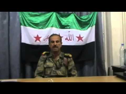 بيان العميد أحمد الفج حول إلقاء طيران النظام مادة الزرنيخ السامة على منطقة الأتارب و ما حولها