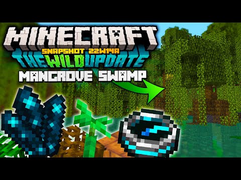 Les MANGROVES Biome, 🧭 Recovery Compass  - Snapshot 22w14a: 1.19 Minecraft Wild Update 🌴