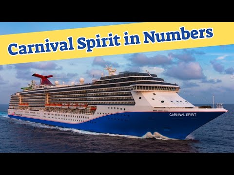 Thumbnail for Carnival Spirit Cruise Ship in Numbers