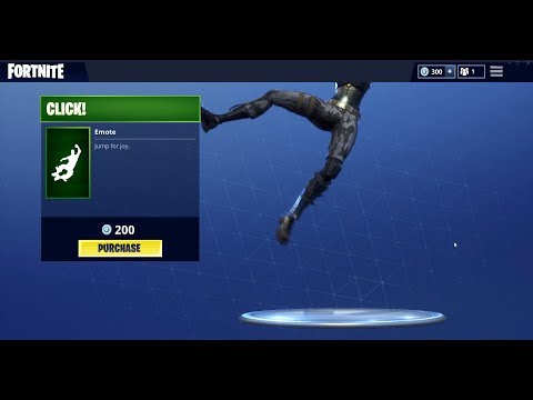New Click Emote Dance Fortnite Battle Royale Skill With Style - 